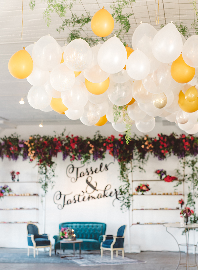 Inspired By This Industrial Glam Loft Party