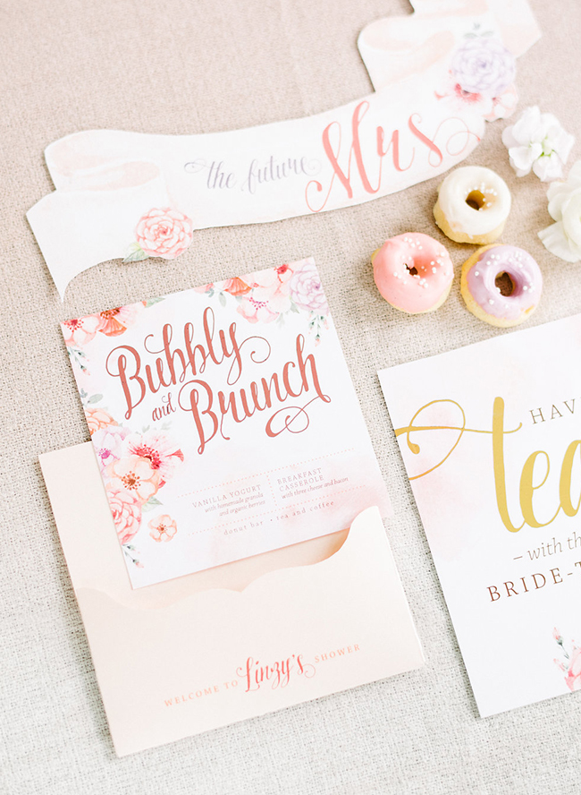 Elegant Surprise Bridal Shower Brunch Inspired By This