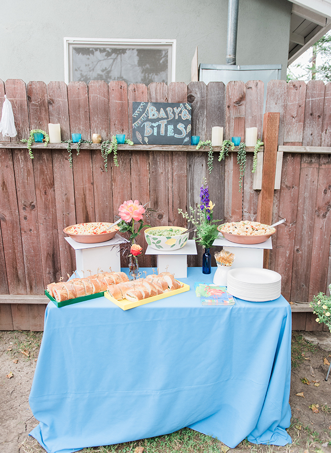 Colorful Backyard Baby Shower Inspired By This
