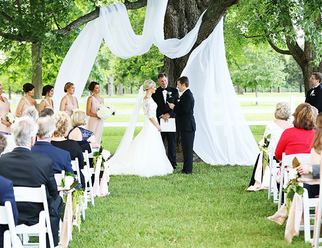 10 Tips for Making a Big Wedding Feel Intimate Inspired By This