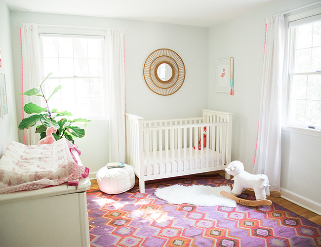 Purple & Pink Bohemian Nursery Inspired By This