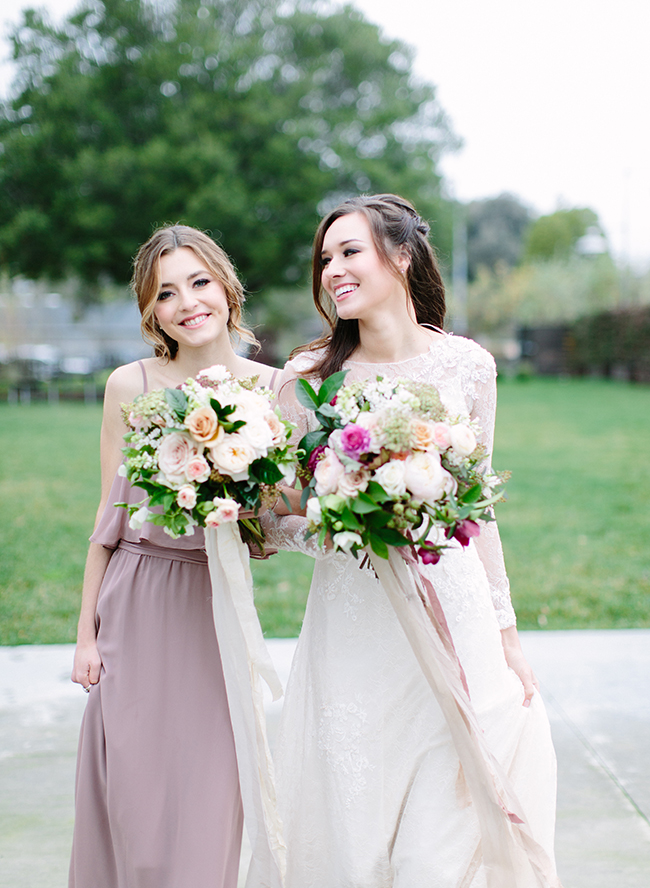 Rustic Steel Grey and Mauve Wedding Inspired By This