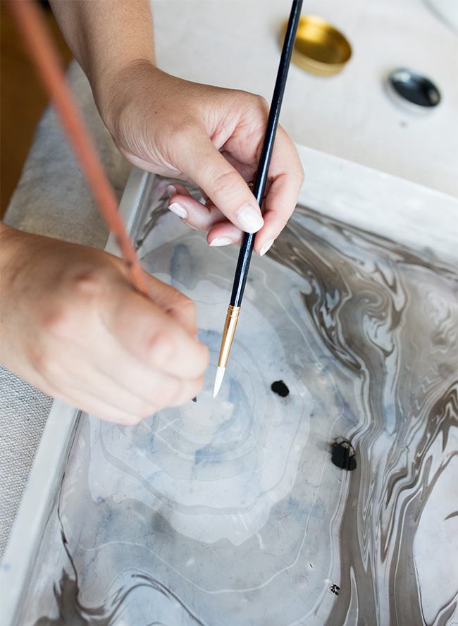 DIY Marble Wall Art + Book Giveaway Inspired By This