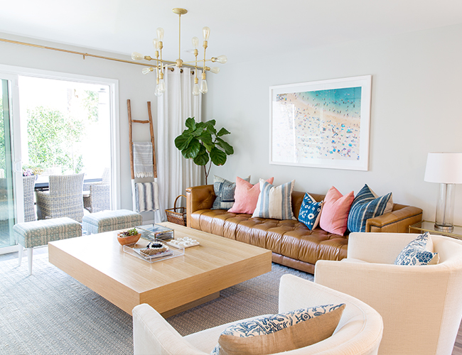 Bright Bohemian Beach Home with Rita Chan Interiors