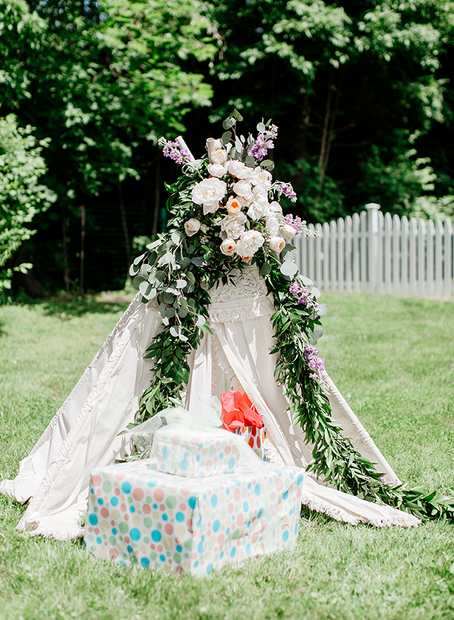 Backyard Garden Baby Shower Inspired By This