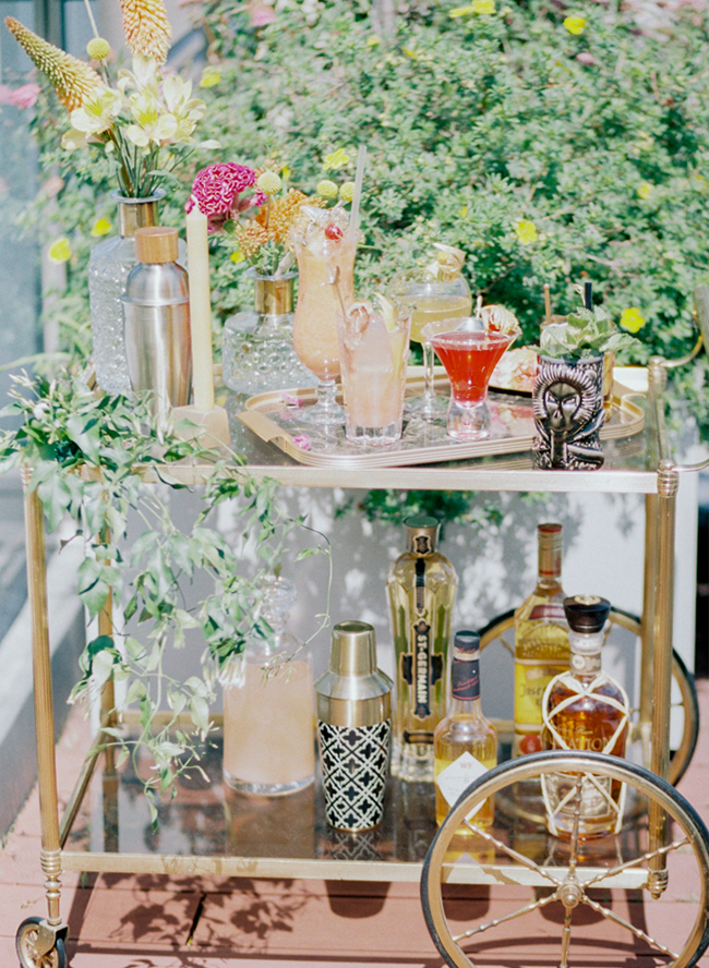 Rooftop Floral Bridal Shower Inspiration Inspired By This