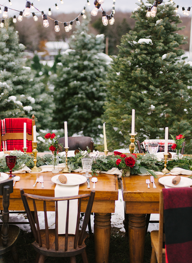 Inspired By This Christmas Tree Farm Wedding Inspiration