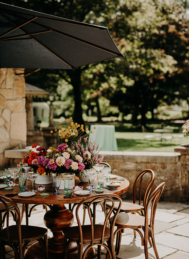 A Bridal Shower Cocktail Party Full of Fall Florals Inspired By This