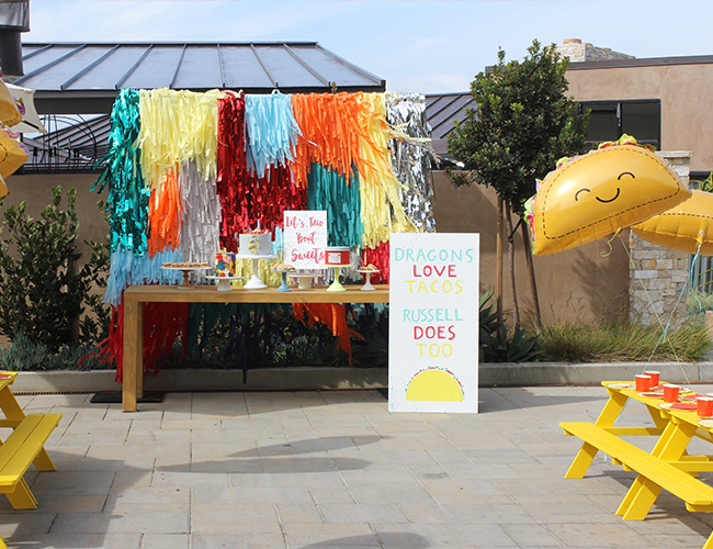 'Dragons Love Tacos' Themed Birthday Party Inspired By This