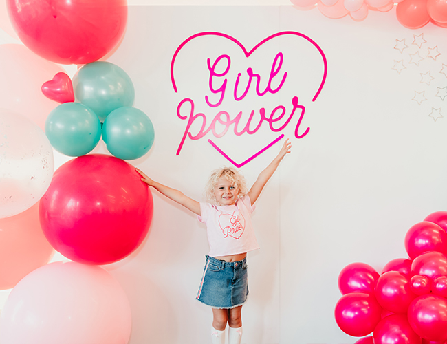 Girl Power Birthday Party Full of Fun, Inspiring Details Inspired by This