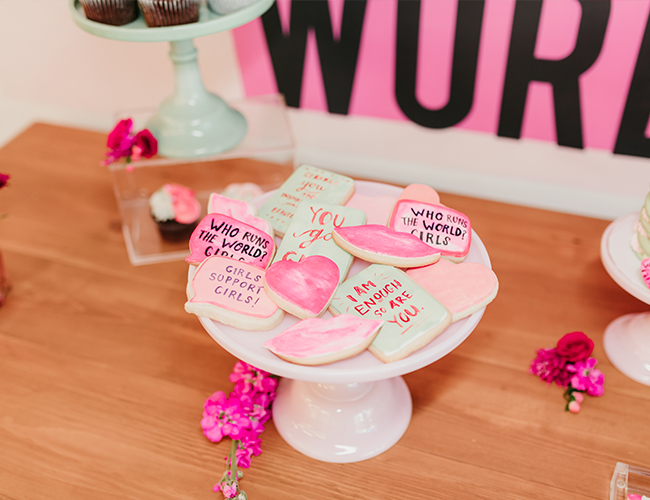 Girl Power Birthday Party Full of Fun, Inspiring Details Inspired by This