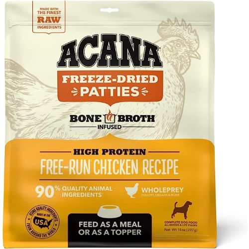 ACANA® Freeze Dried Dog Food & Topper Grain Free High Protein Fresh