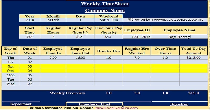 Download Free HR Templates in Excel