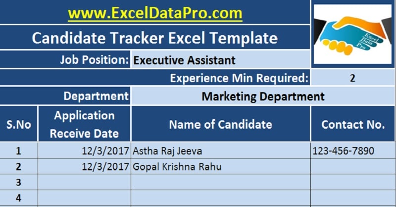 Download Free HR Templates in Excel