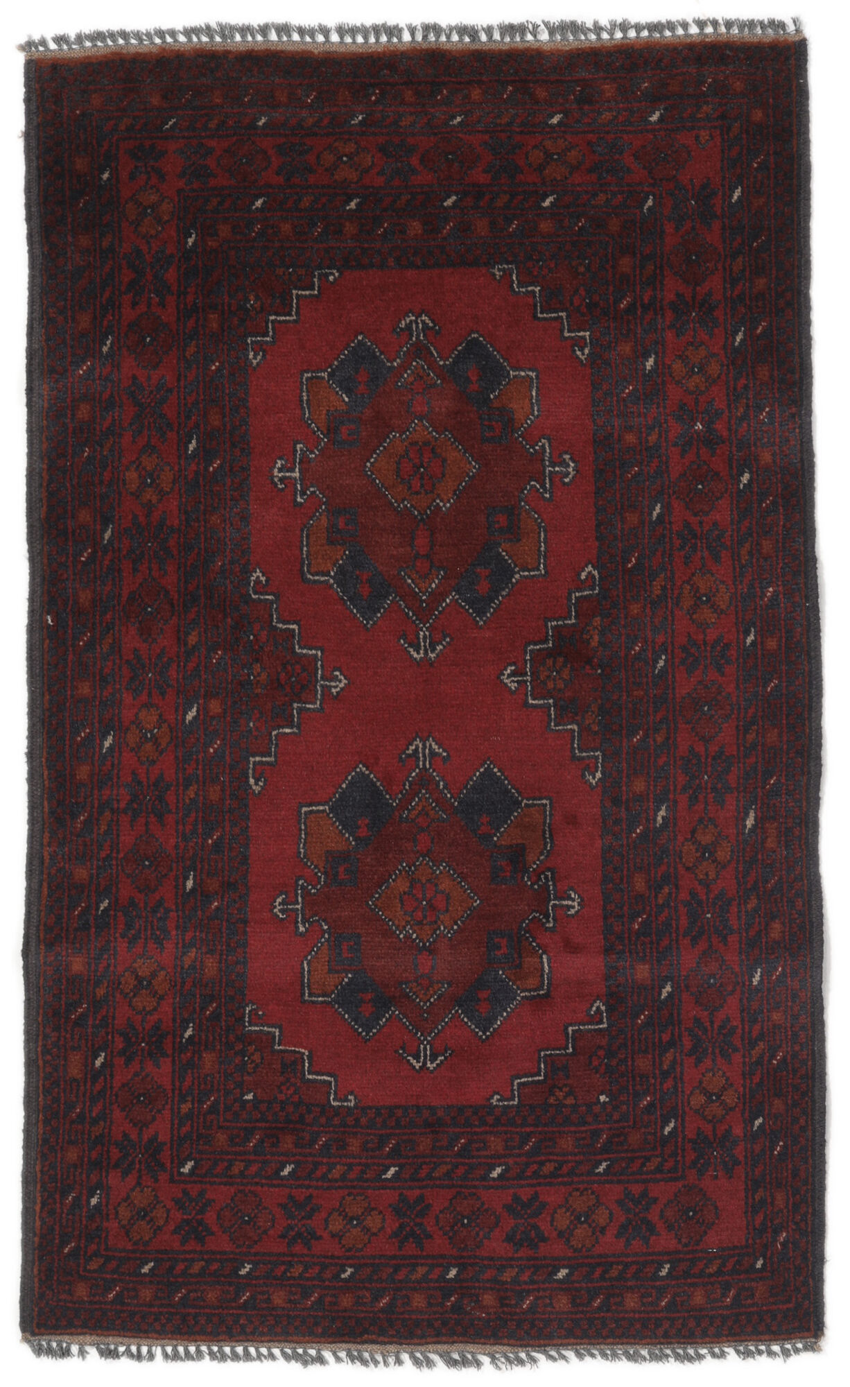 Preisvergleich für Afghan Khal Mohammadi Teppich 74x123, SKU 560531