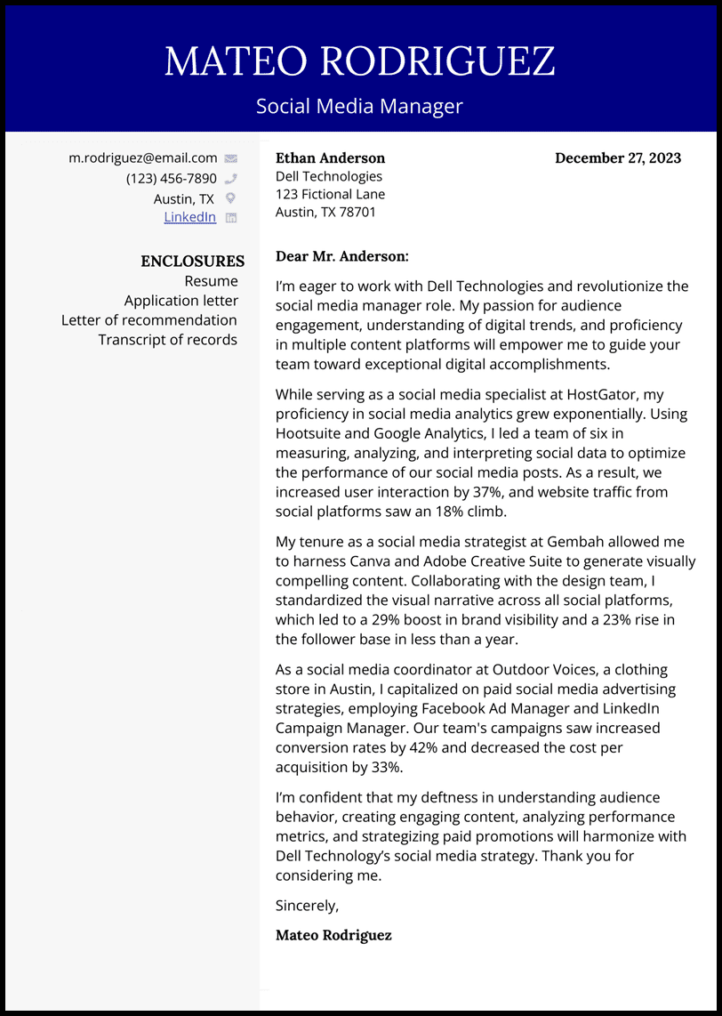 5 Journalism Cover Letter Examples Written for 2024