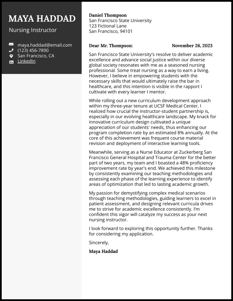 25 Nursing Cover Letter Samples & Writing Guide for 2024