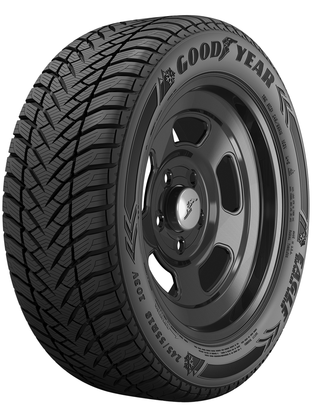 4 New Goodyear Eagle Enforcer Winter 245/55r18 Tires 2455518 245 55