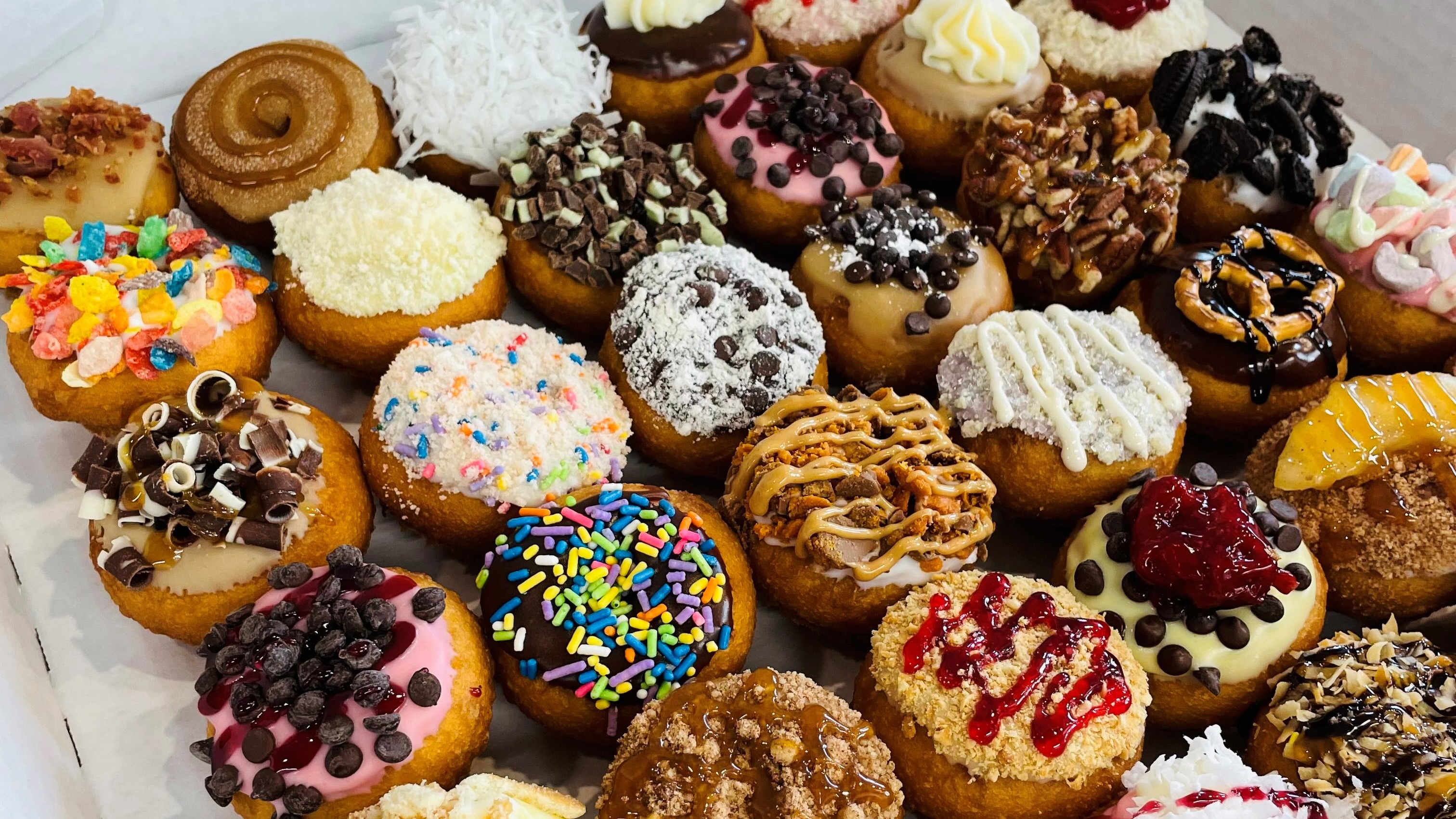 Groovy, fresh and flavorful little donuts made to order!