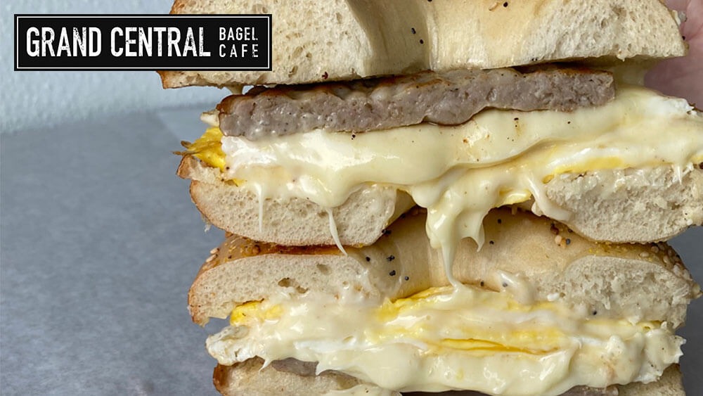 Grand Central Bagel 20 of Bagels, Sandwiches, Coffee, and More for 10