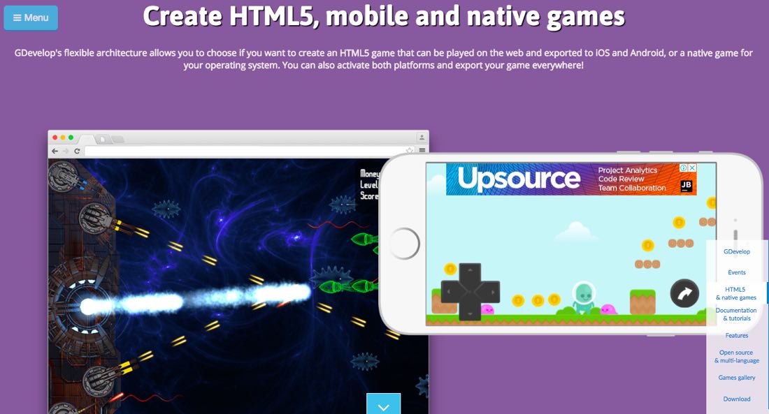 Aplikasi pembuat game android qlerons