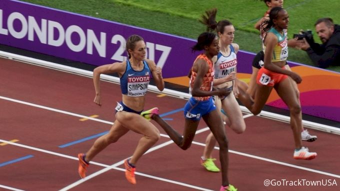 Simpson, Grace, Vaughn Advance To Women's 1500m Semifinal FloTrack