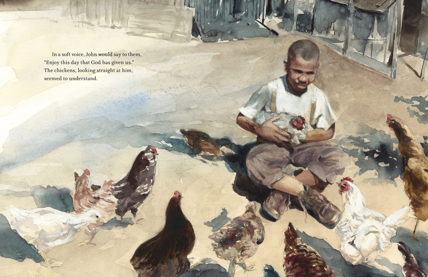 In 'Preaching To The Chickens,' Rep. John Lewis' Childhood In Full