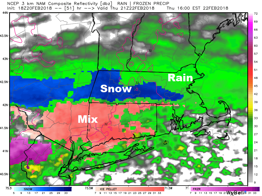 weatherbell winter forecast 2023 Forecast Because It's New England, 70s Today, Maybe Snow Tomorrow
