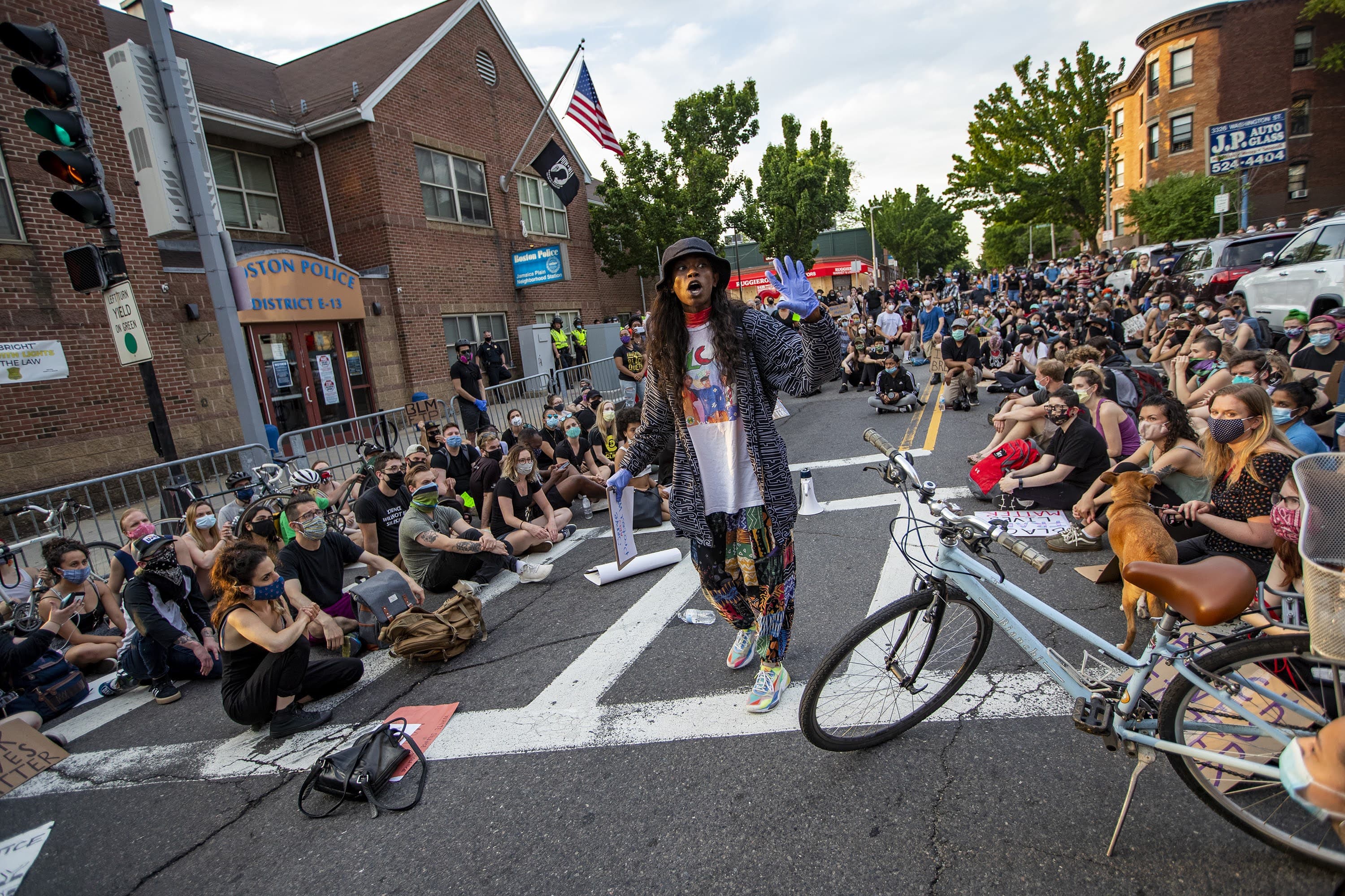 Hundreds Gather In Jamaica Plain And Roslindale As Vigils