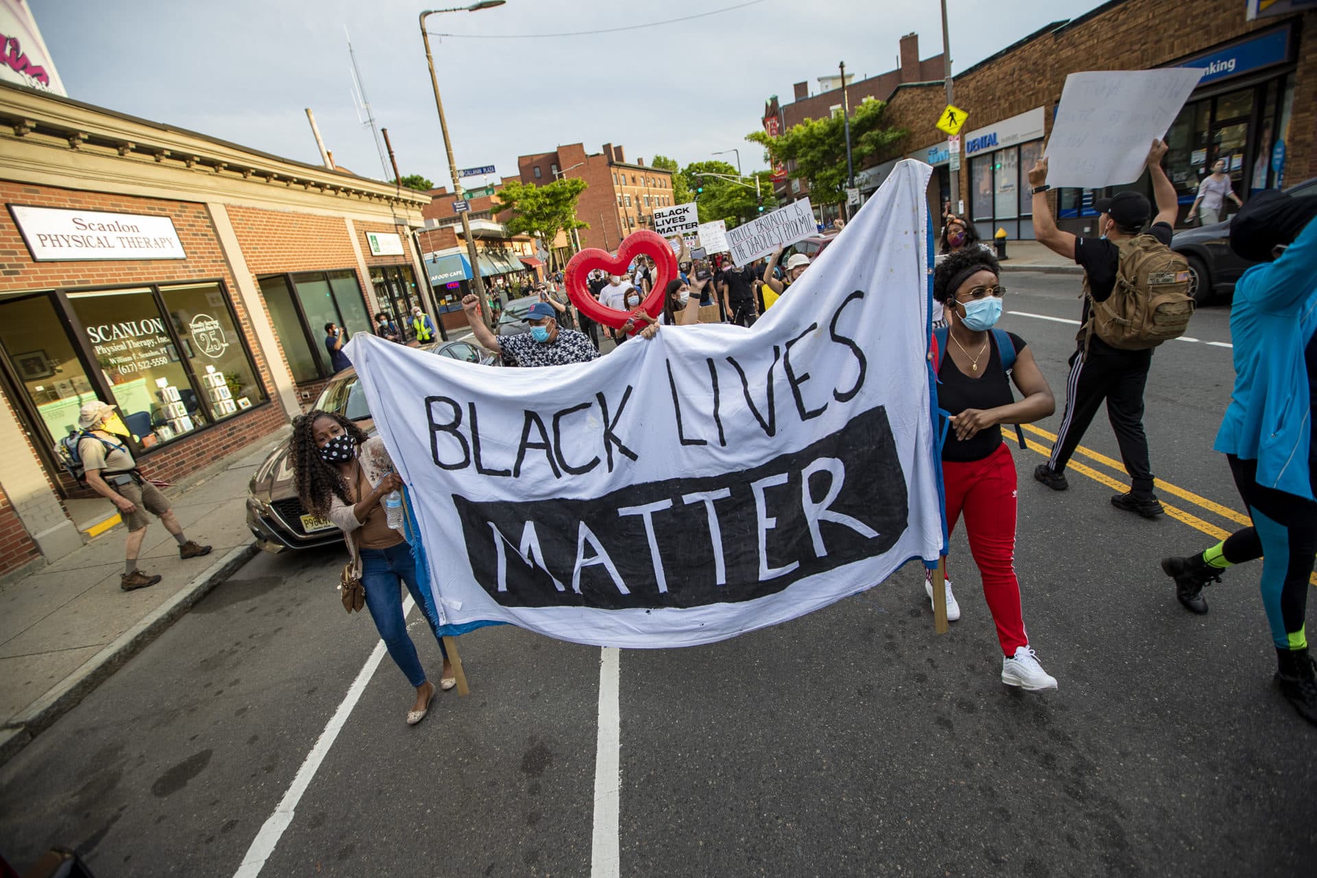Hundreds Gather In Jamaica Plain And Roslindale As Vigils