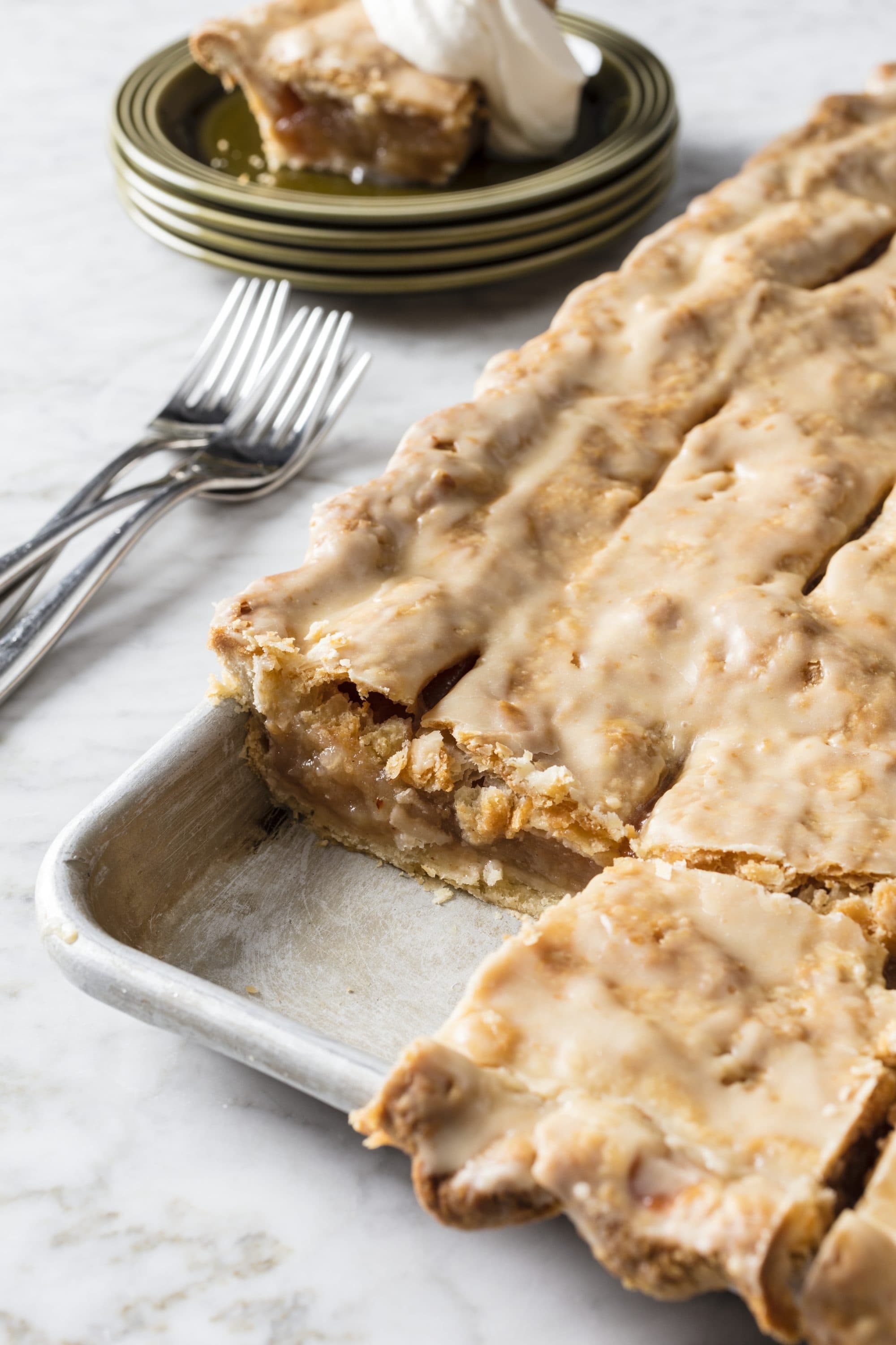 Elle Simone's Apple Slab Pie Recipe The ARTery