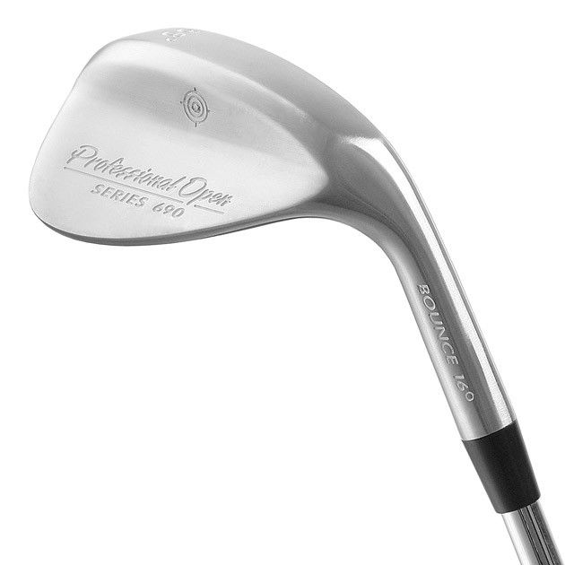 Professional Open Satin Wedge Head RH Monark Golf