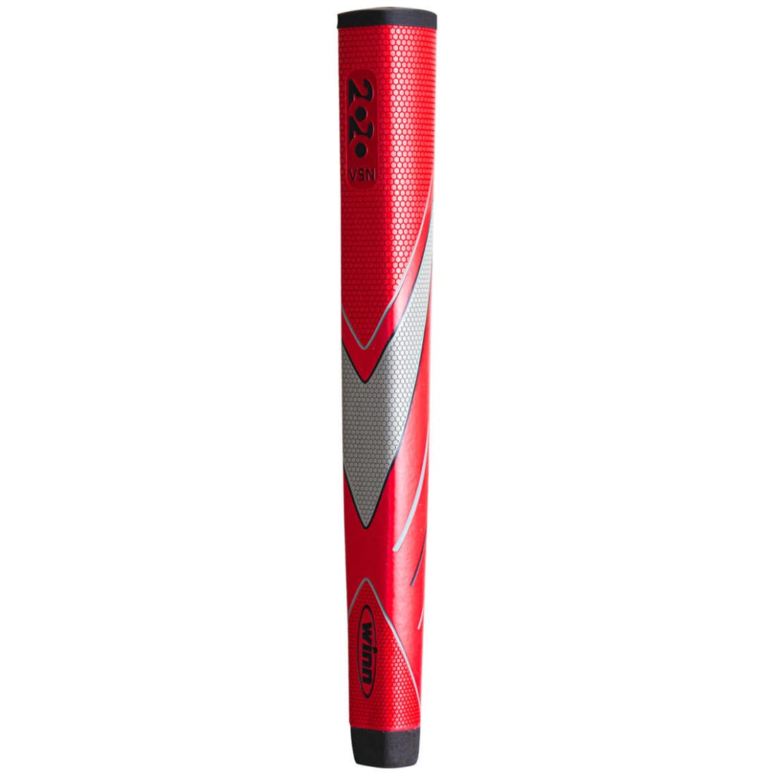 Winn Excel 2020 VSN JumboLite Pistol Putter Grip Red/Gray Monark Golf