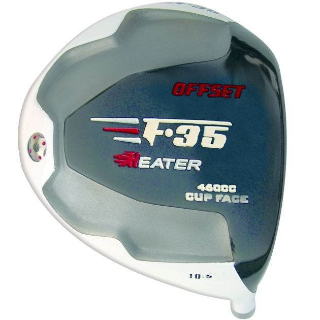 Heater F35 Cup Face Offset Titanium Driver Head LH Monark Golf
