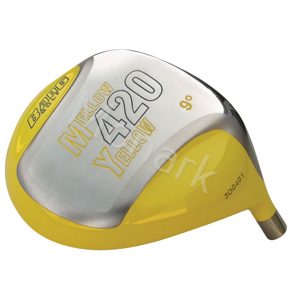 Bang Golf Mellow Yellow 420cc Beta Titanium Driver Head Monark Golf