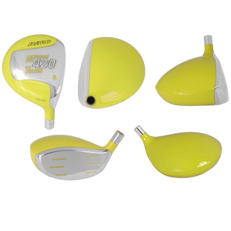 CustomBuilt Bang Golf Mellow Yellow Fairway Woods Monark Golf