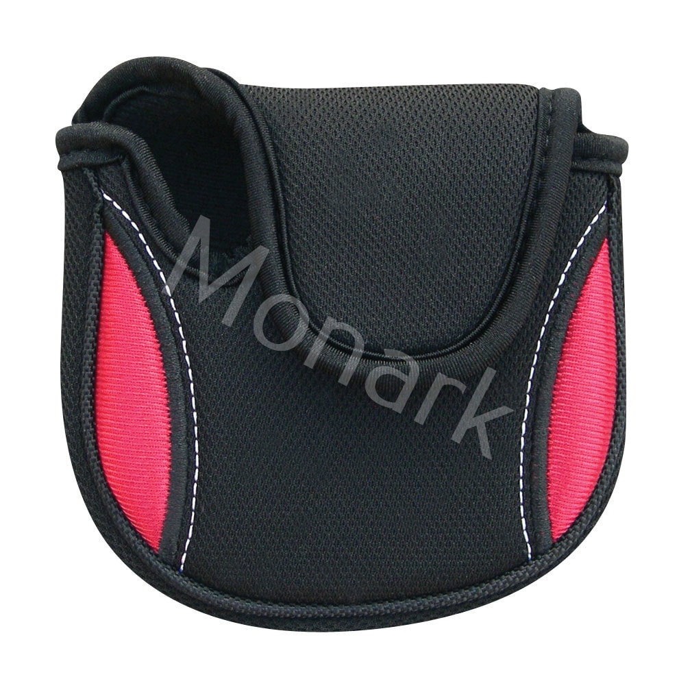 Mallet Putter Headcover Red/Black Oversize Monark Golf
