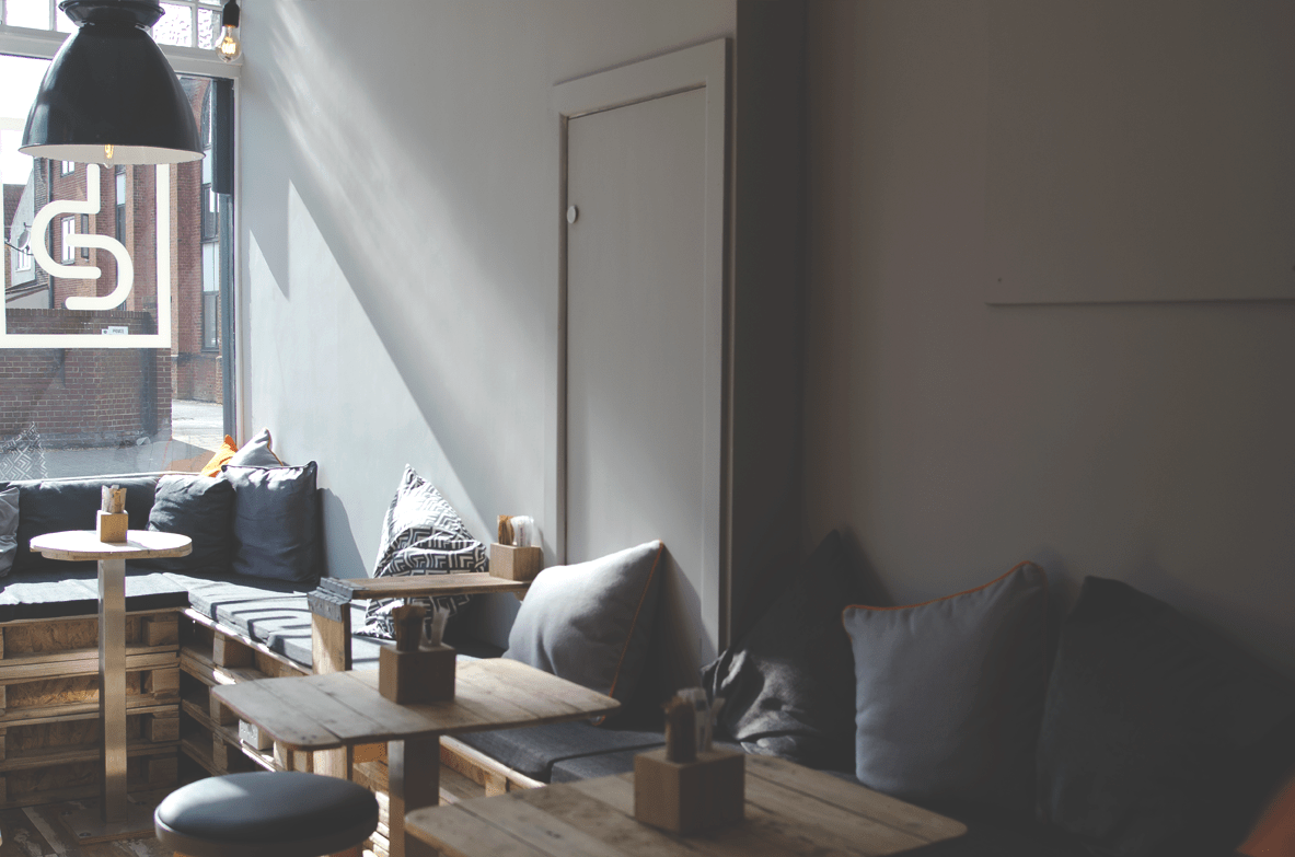 Baffled Coffee on Fawcett Road in Southsea Strong Island