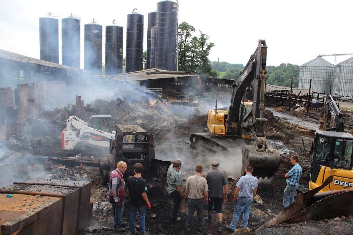 Columbiana County dairy farm loses barns, calves in fire Farm and Dairy