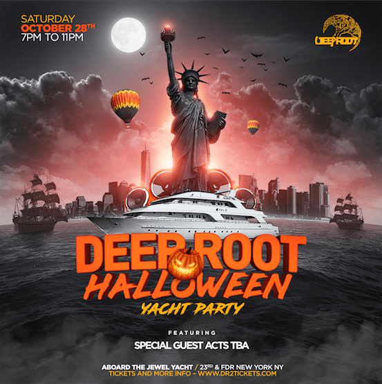 Deep Root Records Deep Root Halloween '17 Yacht Party