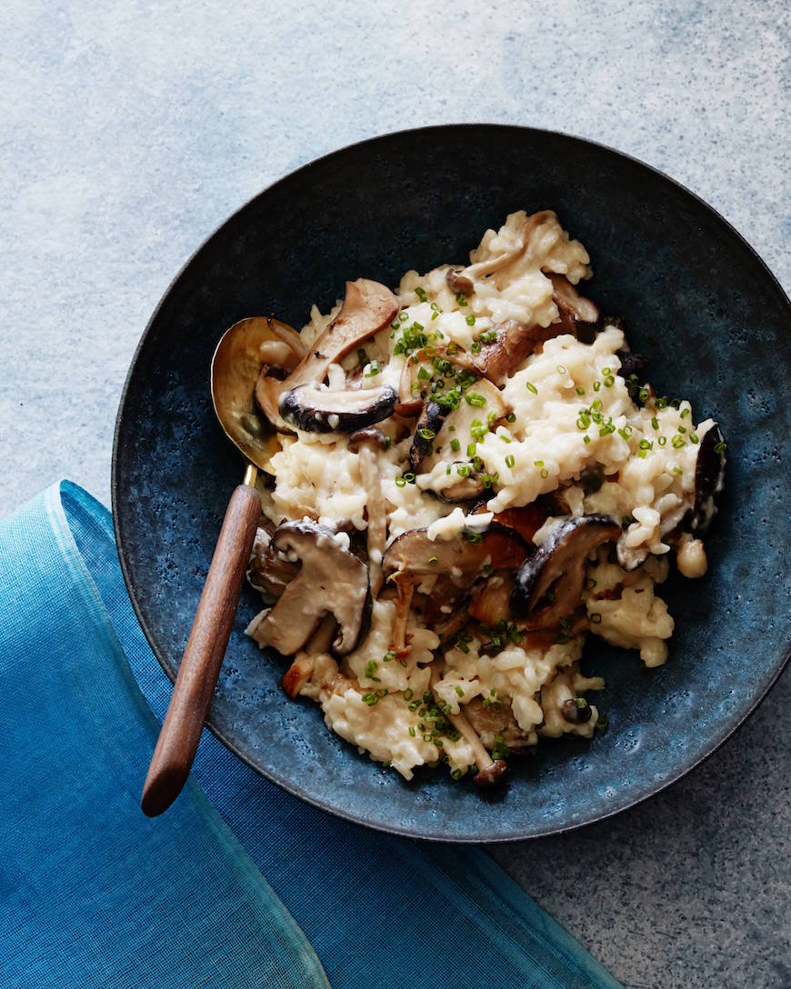 Wild Mushroom Risotto What's Gaby Cooking