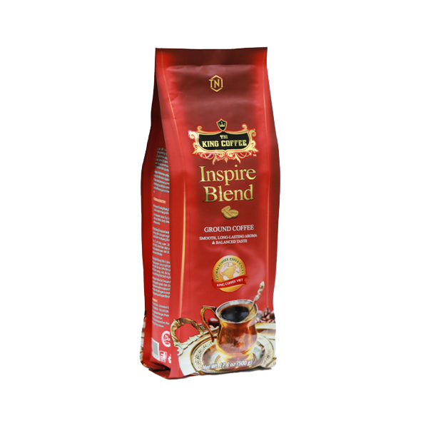 KC Inspire Blend TÚi 500gr VN King Coffee Nơi kết nối tinh hoa, sáng tạo và đam mê
