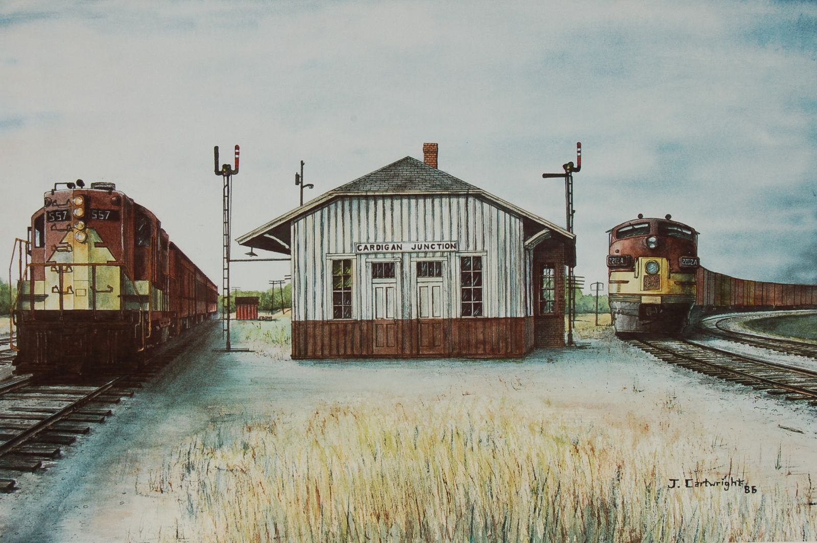 A makeover for Cardigan Junction. A new angle inspired by John