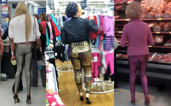 Classy Glossy Pants at the Lowest Prices at Walmart Fashion Fail Walmart Faxo