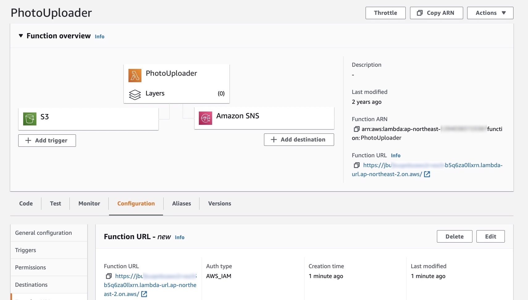 AWS Lambda Function URL 발표 단일 기능 마이크로서비스용 내장 HTTPS 엔드포인트 Amazon 