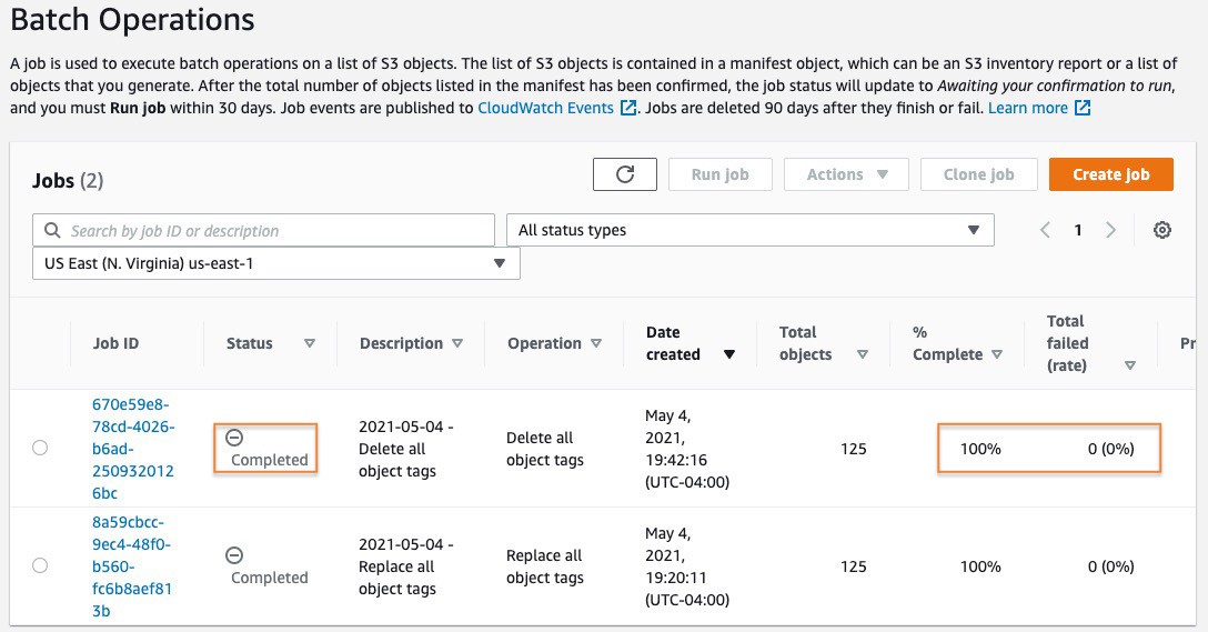 Adding and removing object tags with Amazon S3 Batch Operations AWS