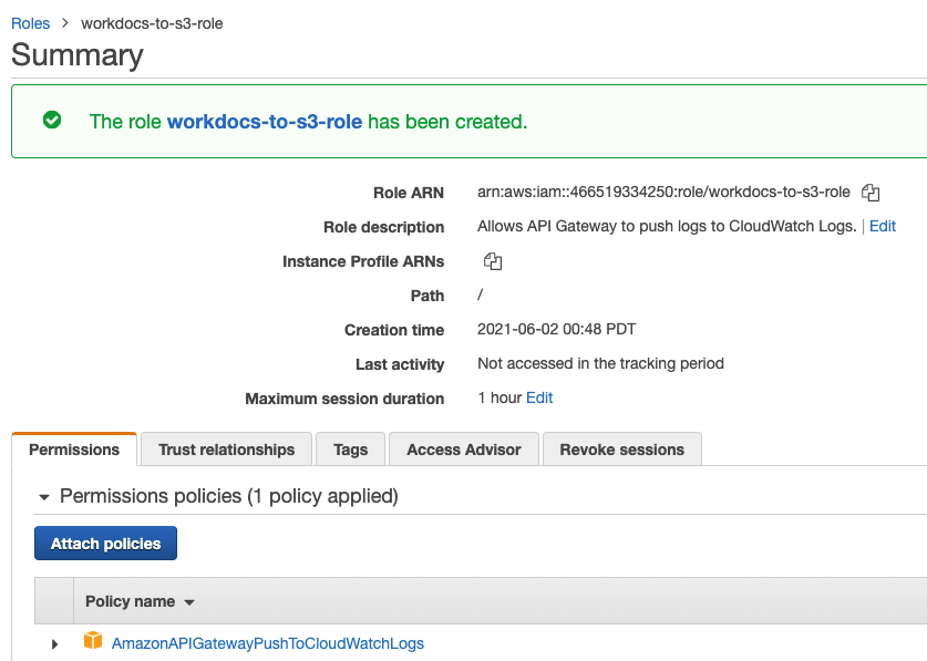 Automatically sync files from Amazon WorkDocs to Amazon S3 AWS