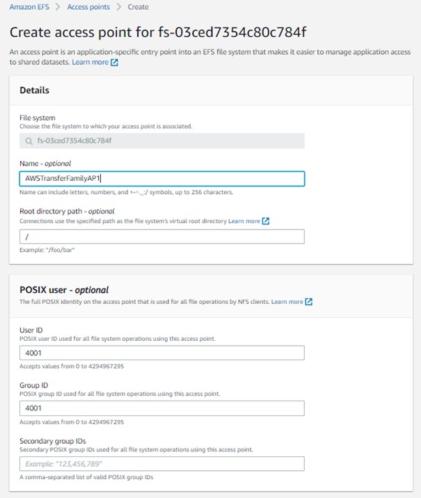 Accelerate SAP workload migrations with AWS Transfer Family AWS