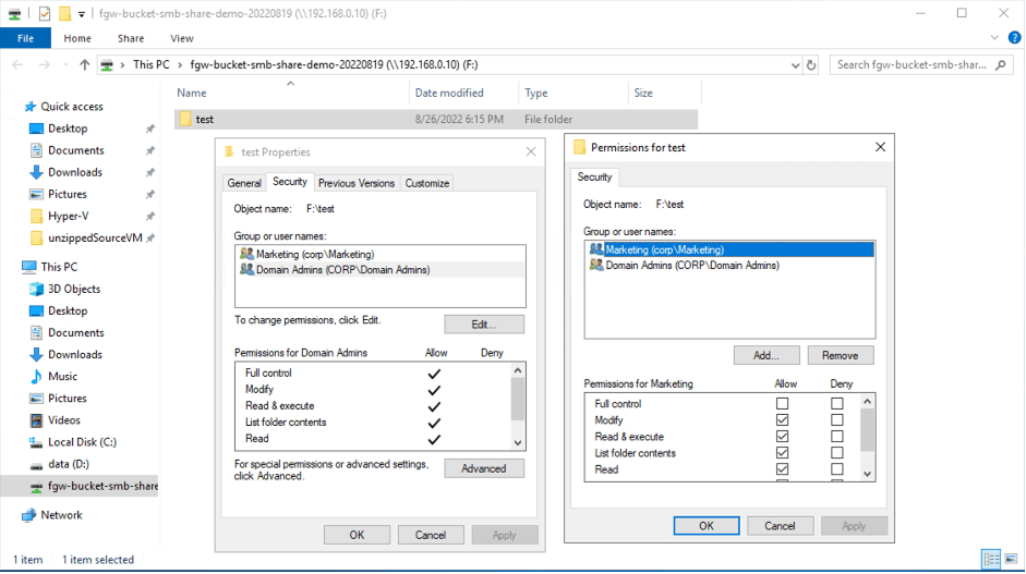 How to create SMB file shares with AWS Storage Gateway using HyperV AWS Storage Blog