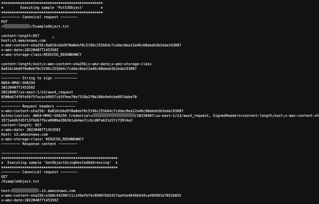 Using presigned URLs to identify perrequester usage of Amazon S3 AWS